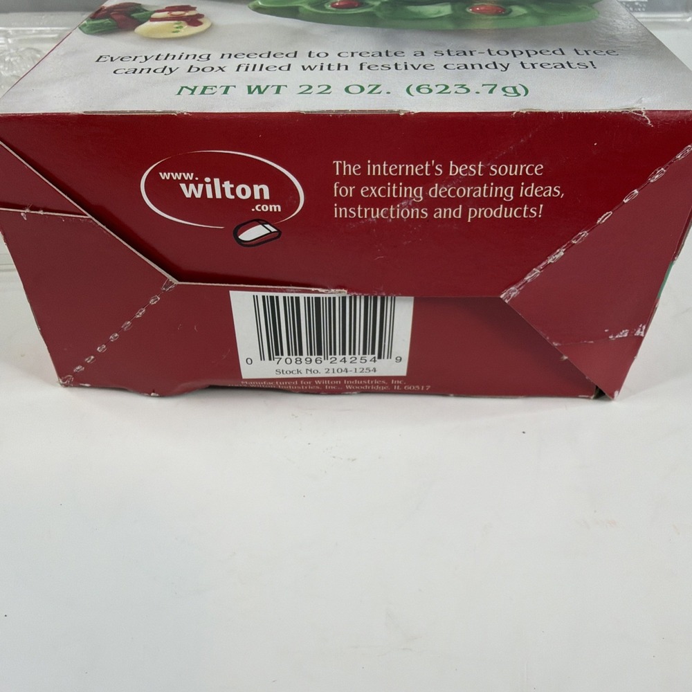 Wilton Holiday Tree Candy Molds Christmas Original Box Vintage - Picture 6 of 6